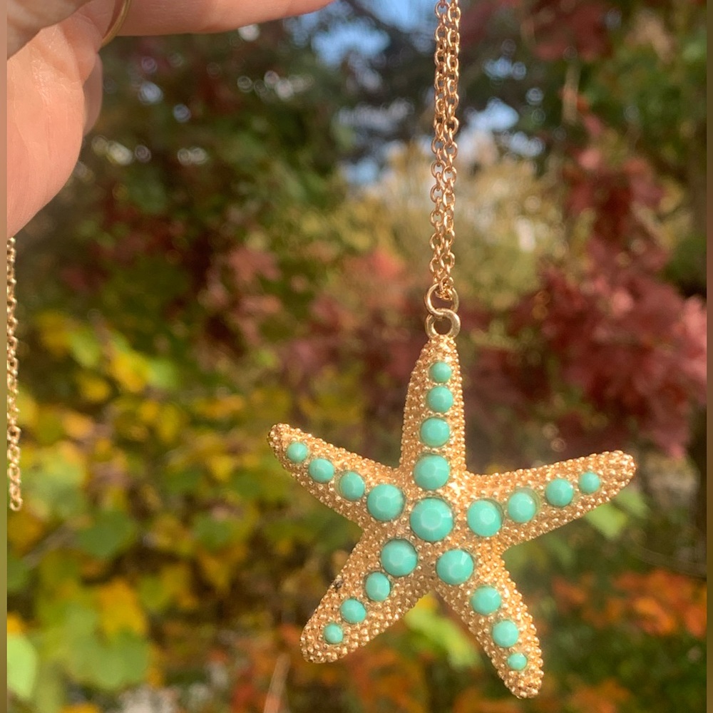 Large starfish necklace